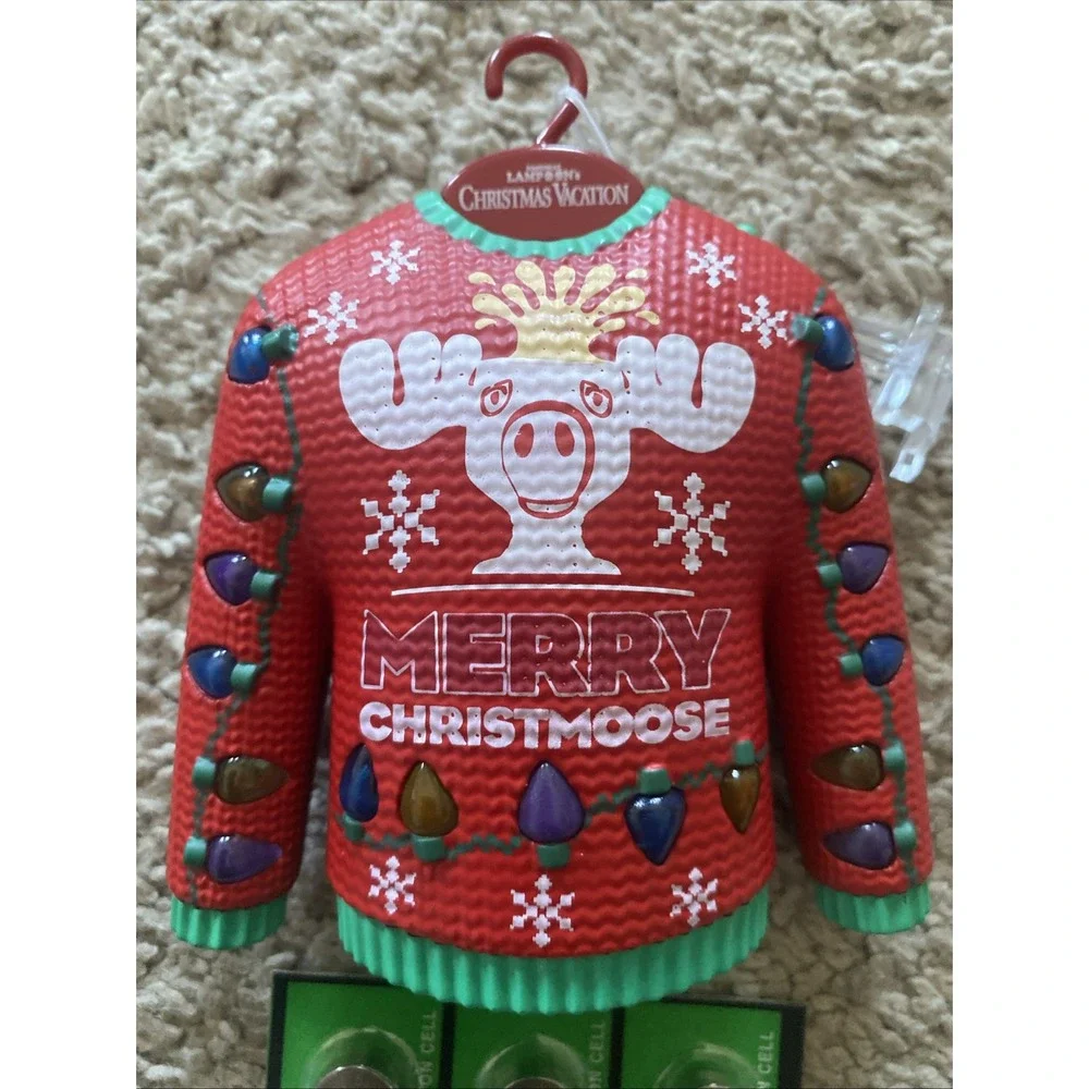 Hallmark 2024‎ UGLY SWEATER Christmas Vacation Lampoon MAGIC Ornament